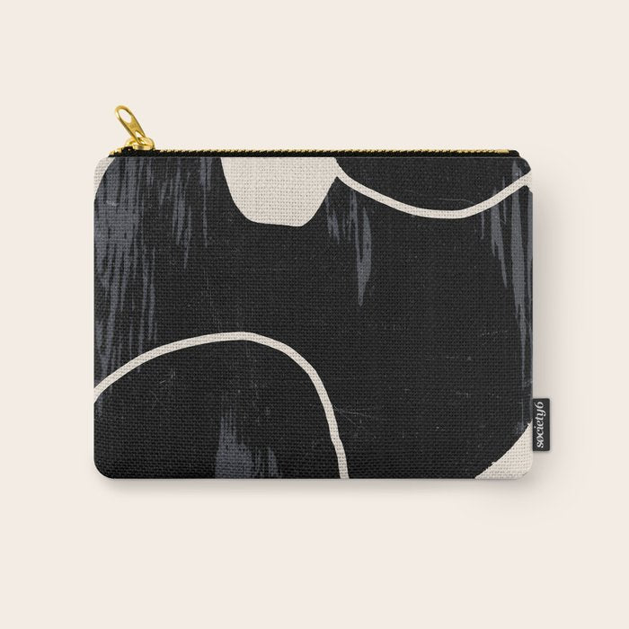 Modern Abstract Art Cat Carry All Pouch Gallery Image 1
