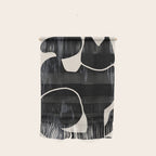 Modern Abstract Art Cat Wall Hanging Gallery Image 1