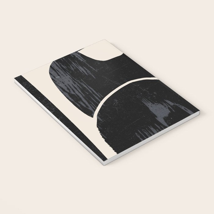 Modern Abstract Art Cat Notebook Gallery Image 3