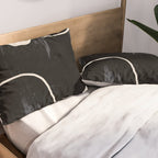 Modern Abstract Art Cat Pillow Sham Gallery Image 2
