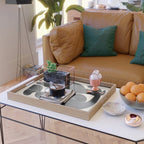 Modern Abstract Art Cat Serving Tray Gallery Image 2