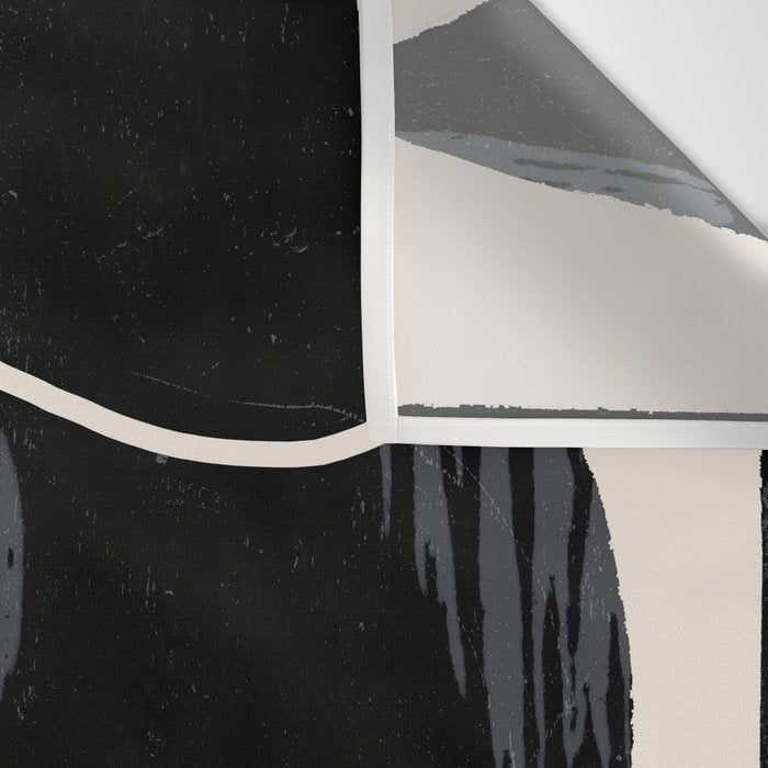 Modern Abstract Art Cat Wall Tapestry Gallery Image 3