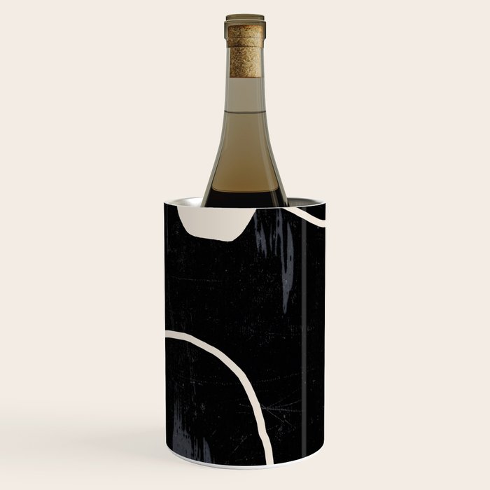 Modern Abstract Art Cat Wine Chiller Gallery Image 1