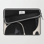 Modern Abstract Art Cat Laptop Sleeve Gallery Image 2