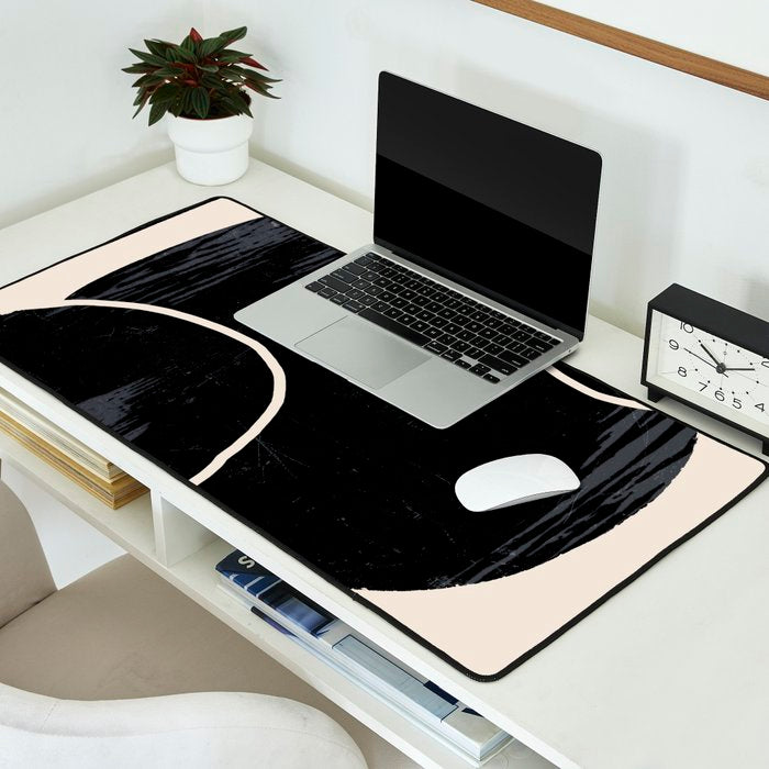Modern Abstract Art Cat Desk Mat Gallery Image 2