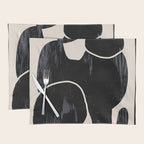 Modern Abstract Art Cat Placemat Gallery Image 1