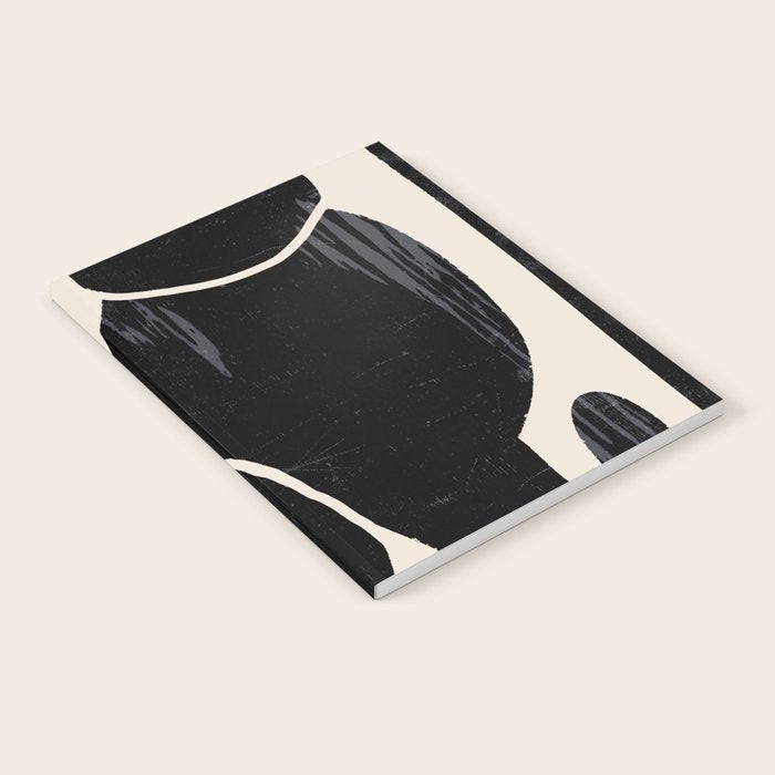 Modern Abstract Art Cat Notebook Gallery Image 1