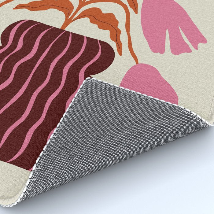 Pink dropping flower pottery   Rug Gallery Image 4