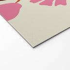 Pink dropping flower pottery   Welcome Mat Gallery Image 2