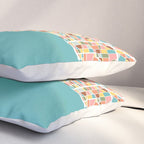 Chicago Map Art Pillow Sham Gallery Image 3