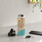 Chicago Map Art Water Bottle Gallery Image 4