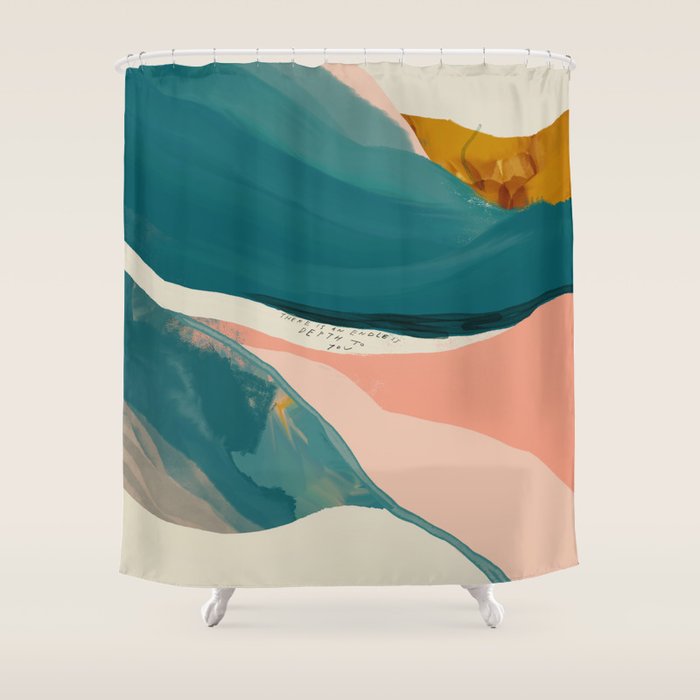 "There Is An Endless Depth To You."  Shower Curtain Gallery Image 1