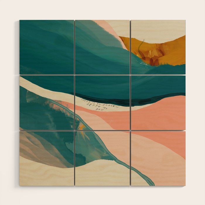 "There Is An Endless Depth To You."  Wood Wall Art Gallery Image 1