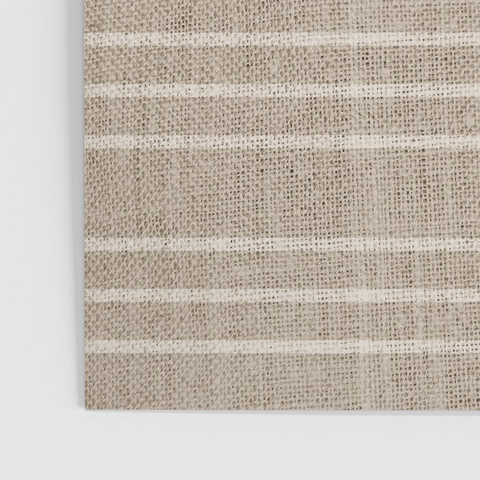 Boho Minimal Neutral Stripes Pattern Poster Gallery Image 3