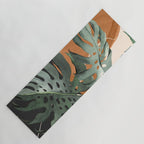 Abstract Art Tropical Leaves 162 Yoga Mat Gallery Image 1
