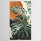 Abstract Art Tropical Leaves 162 Tablecloth Gallery Image 2