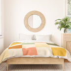 Vintage Checkerboard Pattern Duvet Cover Gallery Image 3