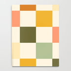 Vintage Checkerboard Pattern Notebook Gallery Image 4