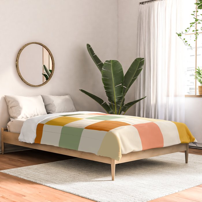 Vintage Checkerboard Pattern Comforter Gallery Image 2