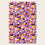Geometric halloween mosaic pattern Cutting Board Gallery Image 1