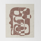Shifting Boundaries 5 Throw Blanket Gallery Image 2