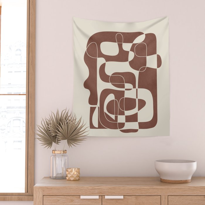 Shifting Boundaries 5 Wall Tapestry Gallery Image 2