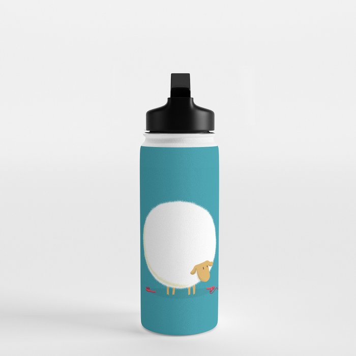 Fluffy Sheep Water Bottle Gallery Image 3