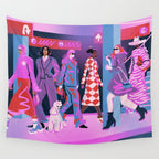 Rush Hour Wall Tapestry Gallery Image 4