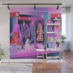 Rush Hour Wall Mural Gallery Image 1