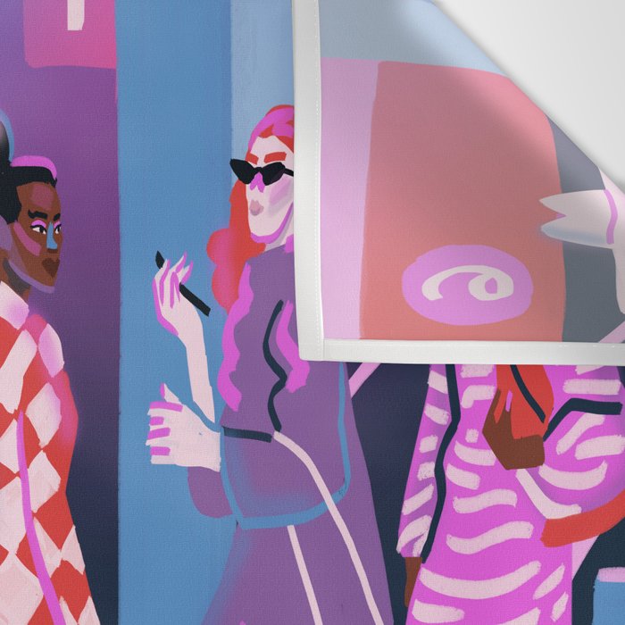 Rush Hour Wall Tapestry Gallery Image 3