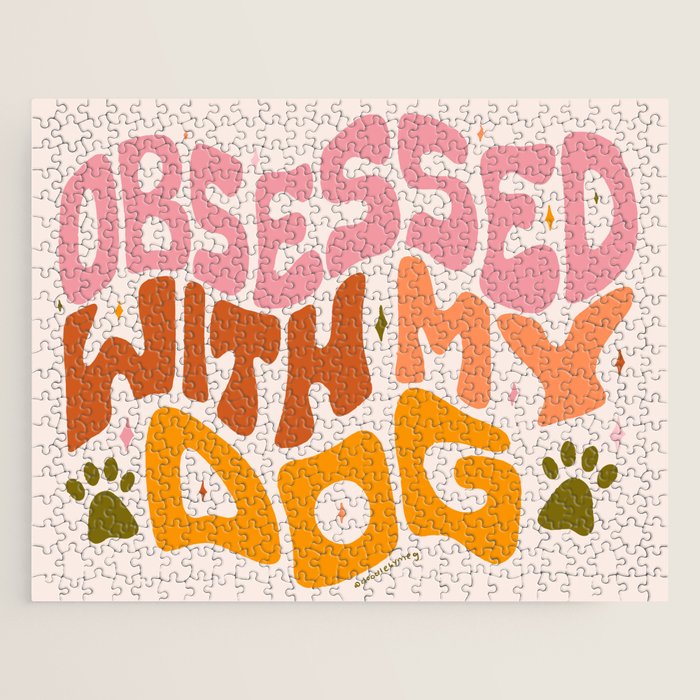 Obsessed With My Dog Jigsaw Puzzle Gallery Image 1