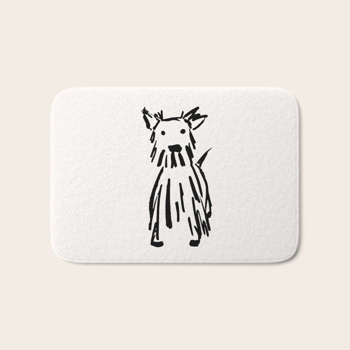 Max the dog Bath Mat Gallery Image 1