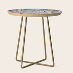 Letters on the wall Side Table Gallery Image 1