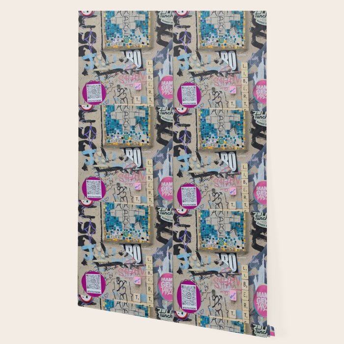 Letters on the wall Wallpaper Gallery Image 2