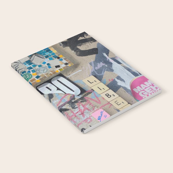 Letters on the wall Notebook Gallery Image 2