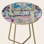 Letters on the wall Side Table Gallery Image 2