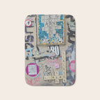 Letters on the wall Bath Mat Gallery Image 1