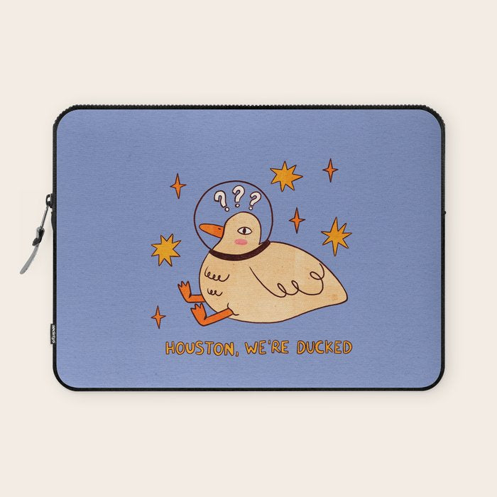 Houston, we're ducked Laptop Sleeve Gallery Image 1