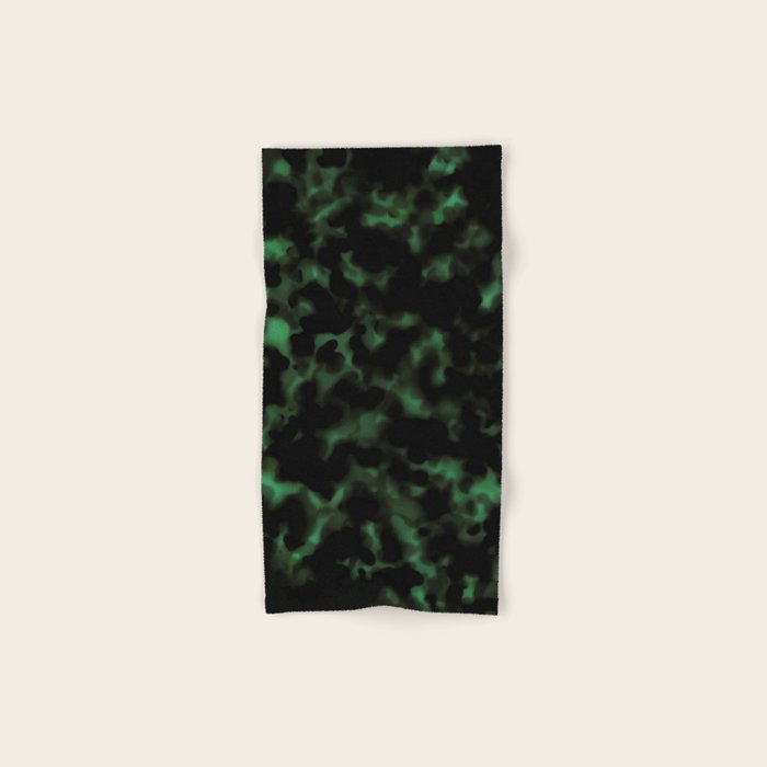 Emerald Green Tortoise Bath Towel Gallery Image 1