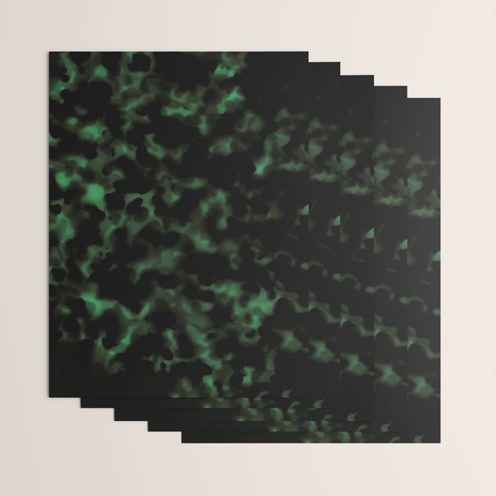 Emerald Green Tortoise Wrapping Paper Gallery Image 3