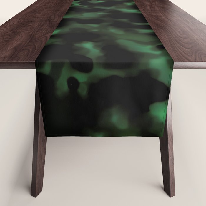 Emerald Green Tortoise Table Runner Gallery Image 1