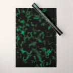 Emerald Green Tortoise Wrapping Paper Gallery Image 1