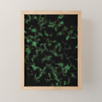 Emerald Green Tortoise Mini Art Print Gallery Image 1