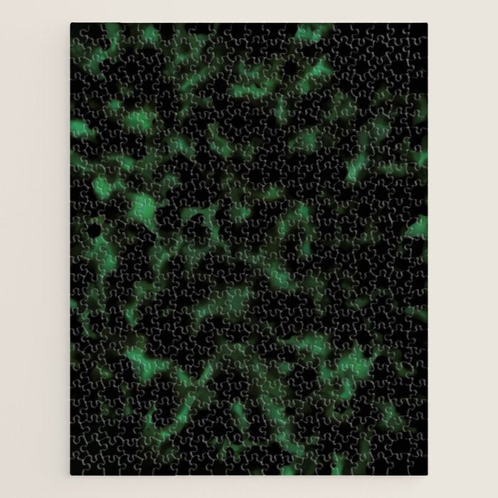 Emerald Green Tortoise Jigsaw Puzzle Gallery Image 1
