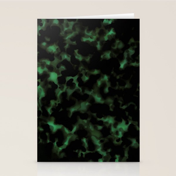 Emerald Green Tortoise Stationery Card Gallery Image 2