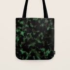 Emerald Green Tortoise Tote Bag Gallery Image 1