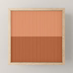 Color Block Lines XXXVIII Mini Art Print Gallery Image 1