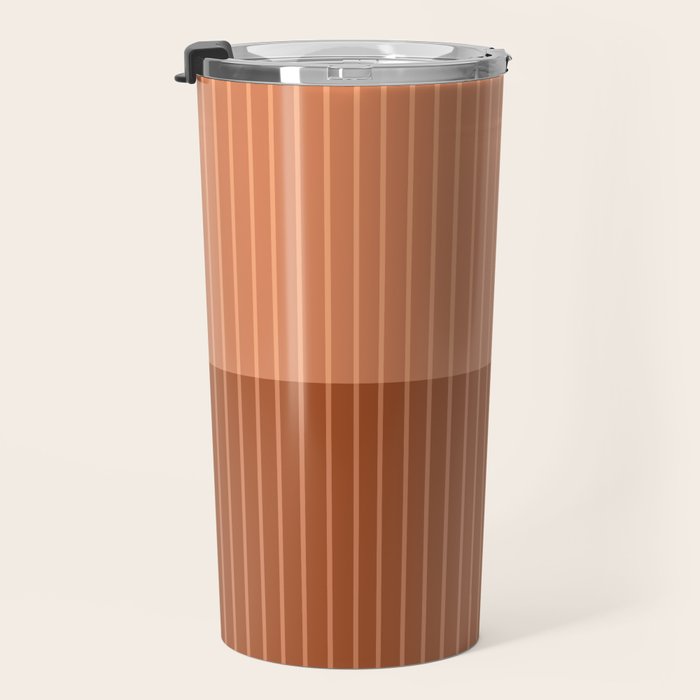 Color Block Lines XXXVIII Travel Mug Gallery Image 3