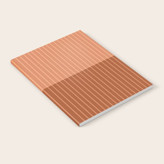 Color Block Lines XXXVIII Notebook Gallery Image 2
