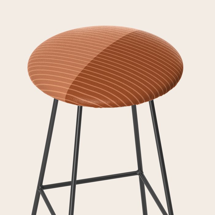 Color Block Lines XXXVIII Stool Gallery Image 2
